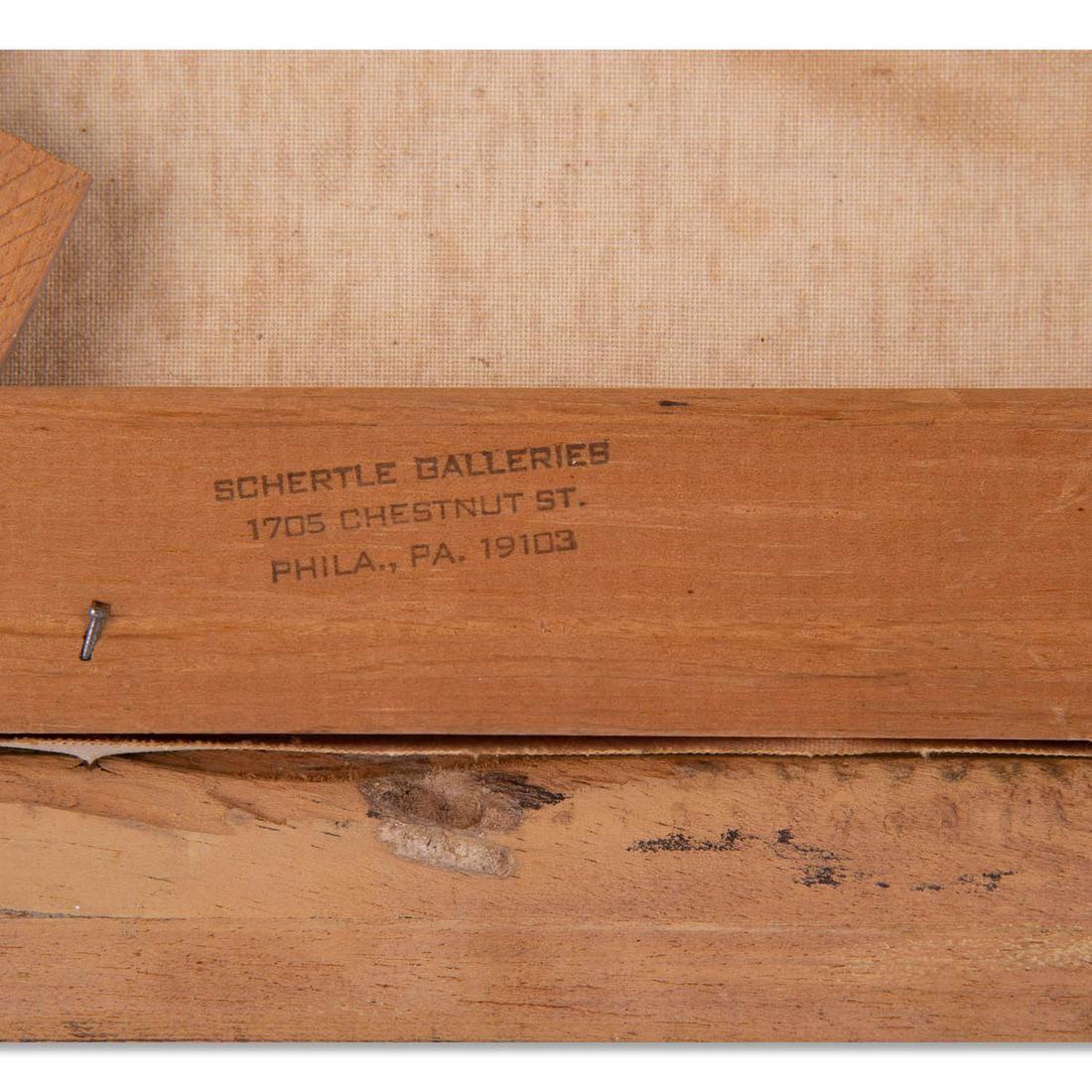 Early 20th Century Tabletop Still Life Oil Painting, Framed