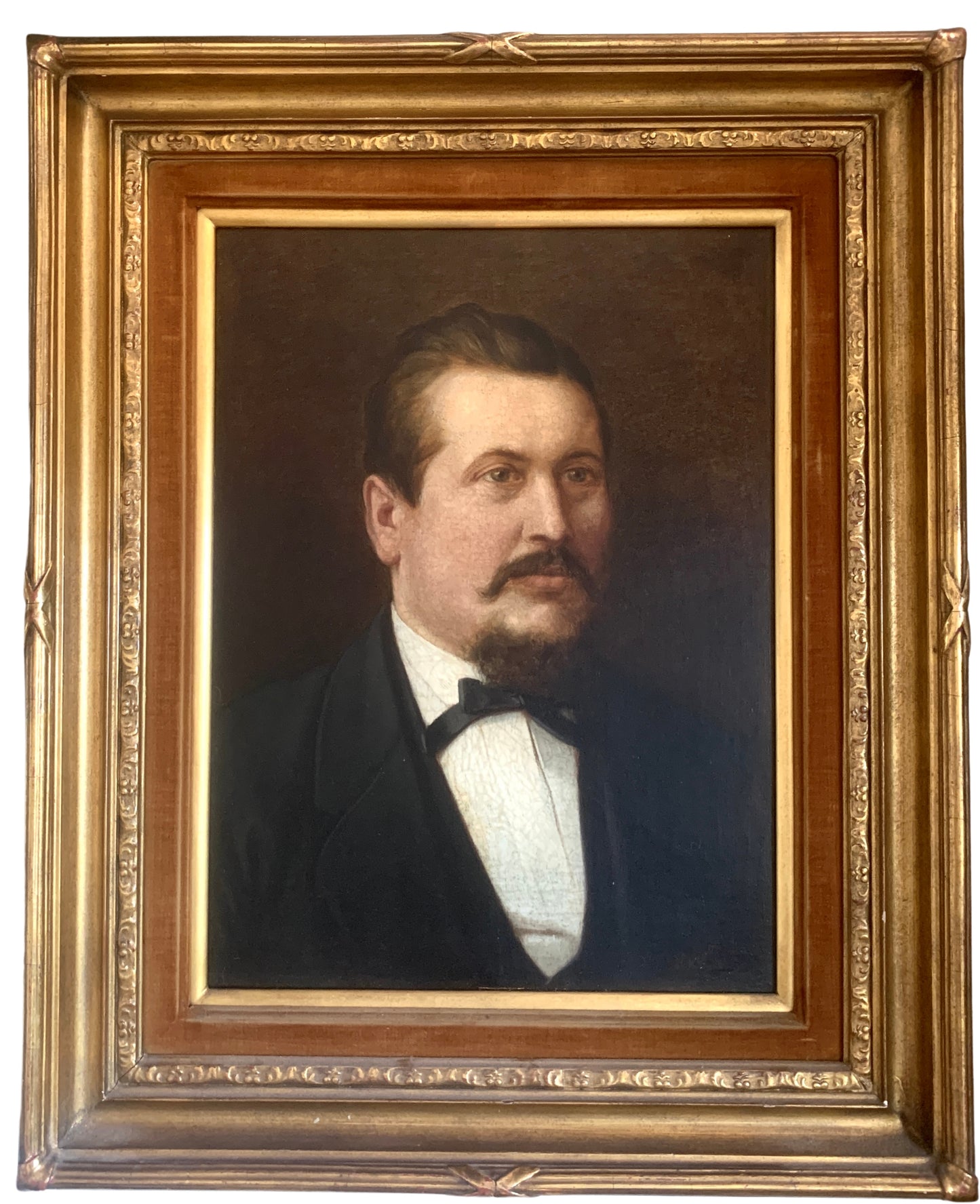 Pair of 19th Century Portraits by Herman Ludwig Heubner