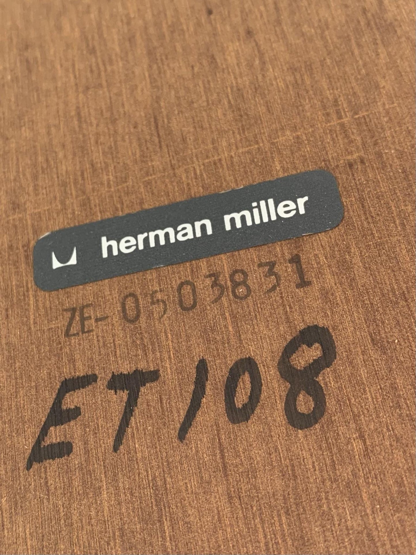 Mid Century Herman Miller for Eames Aluminum Group Dining Table